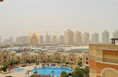 Apartment - 3 Bedrooms - 5 Bathrooms for rent in Viva Central - Viva Bahriyah - The Pearl Island - Doha