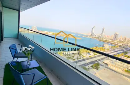 Apartment - 2 Bedrooms - 2 Bathrooms for rent in Marina Residences 195 - Marina District - Lusail