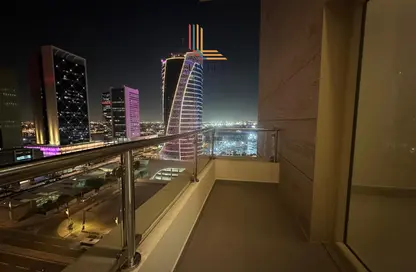 شقة - 2 غرف نوم - 2 حمامات للايجار في 195 مساكن مارينا - منطقة المارينا - الوسيل