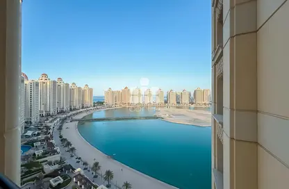 Apartment - Studio - 1 Bathroom for rent in Viva West - Viva Bahriyah - The Pearl Island - Doha