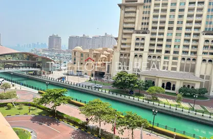 Apartment - 1 Bedroom - 2 Bathrooms for rent in West Porto Drive - Porto Arabia - The Pearl Island - Doha