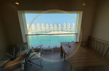 Apartment - 1 Bedroom - 2 Bathrooms for rent in Al Mutahidah Tower - Viva Bahriyah - The Pearl Island - Doha