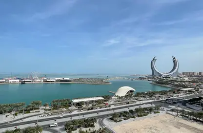 Apartment - 2 Bedrooms - 3 Bathrooms for rent in Marina Residences 195 - Marina District - Lusail