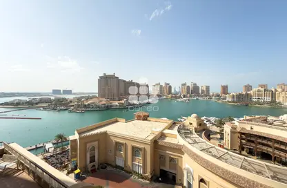 Apartment - 1 Bedroom - 2 Bathrooms for rent in Tower 31 - Porto Arabia - The Pearl Island - Doha