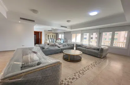Apartment - 3 Bedrooms - 5 Bathrooms for rent in East Porto Drive - Porto Arabia - The Pearl Island - Doha
