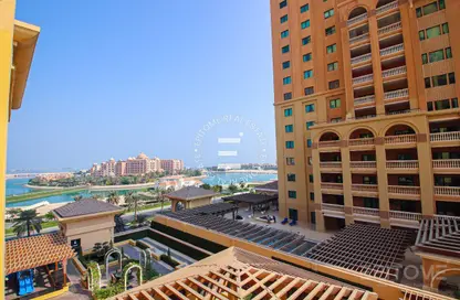 Apartment - Studio - 1 Bathroom for rent in Tower 15 - Porto Arabia - The Pearl Island - Doha