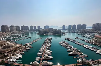 Apartment - 2 Bedrooms - 3 Bathrooms for rent in East Porto Drive - Porto Arabia - The Pearl Island - Doha
