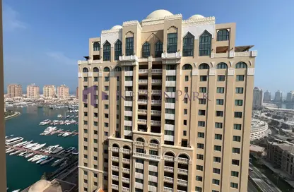 شقة - غرفة نوم - 2 حمامات للبيع في طريق بورتو الغربي - بورتو أرابيا - جزيرة اللؤلؤة - الدوحة