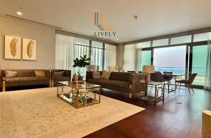 Apartment - 3 Bedrooms - 5 Bathrooms for rent in Seef Lusail - Lusail City - Lusail