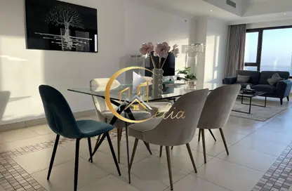 Apartment - 1 Bedroom - 2 Bathrooms for rent in East Porto Drive - Porto Arabia - The Pearl Island - Doha