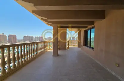 Apartment - 3 Bedrooms - 4 Bathrooms for rent in East Porto Drive - Porto Arabia - The Pearl Island - Doha