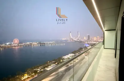 Apartment - 2 Bedrooms - 4 Bathrooms for rent in Marina Tower 02 - Marina District - Lusail
