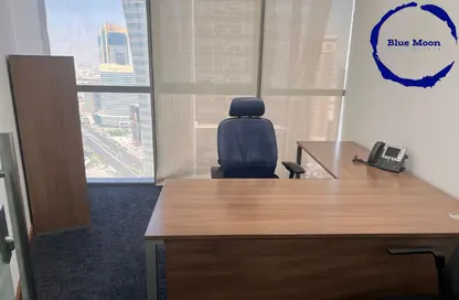 Office Space - Studio - 2 Bathrooms for rent in West Bay Tower - West Bay - West Bay - Doha