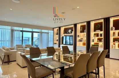 Apartment - 3 Bedrooms - 4 Bathrooms for rent in Seef Lusail - Lusail City - Lusail