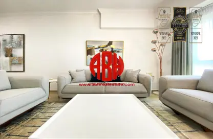 شقة - غرفة نوم - 2 حمامات للايجار في برج الريم - الخليج الجنوبي - الخليج الغربي - الدوحة