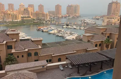 Apartment - 2 Bedrooms - 3 Bathrooms for rent in East Porto Drive - Porto Arabia - The Pearl Island - Doha