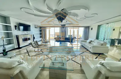 Penthouse - 7 Bedrooms for rent in Viva West - Viva Bahriyah - The Pearl Island - Doha