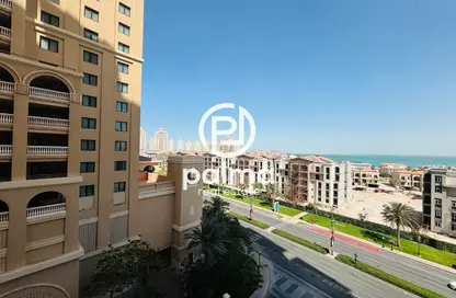 شقة - غرفة نوم - 1 حمام للايجار في طريق بورتو الشرقي - بورتو أرابيا - جزيرة اللؤلؤة - الدوحة