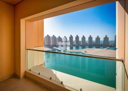 Apartment - 1 bedroom - 2 bathrooms for rent in Al Mutahidah Tower - Viva Bahriyah - The Pearl Island - Doha