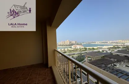 Apartment - 1 Bedroom - 2 Bathrooms for rent in East Porto Drive - Porto Arabia - The Pearl Island - Doha