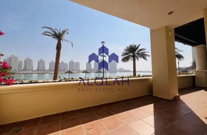 تاون هاوس - غرفة نوم - 2 حمامات للايجار في فيفا غرب - فيفا بحرية - جزيرة اللؤلؤة - الدوحة