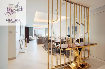 Duplex - 2 Bedrooms - 4 Bathrooms for rent in Abraj Bay - Abraj Quartiers - The Pearl Island - Doha