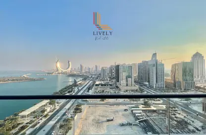 Apartment - 2 Bedrooms - 3 Bathrooms for rent in Marina Residences 195 - Marina District - Lusail