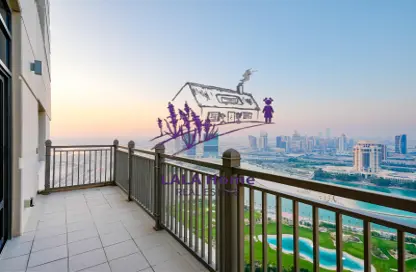Apartment - 1 Bedroom - 2 Bathrooms for rent in Abraj Bay - Abraj Quartiers - The Pearl Island - Doha