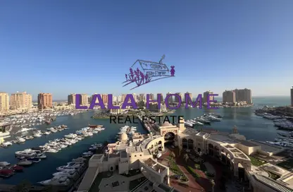 شقة - 3 غرف نوم - 4 حمامات للايجار في طريق بورتو الشرقي - بورتو أرابيا - جزيرة اللؤلؤة - الدوحة