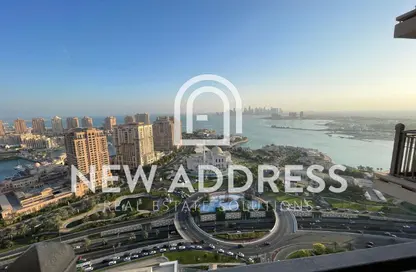 شقة - غرفة نوم - 2 حمامات للايجار في فيفا بحرية شرق - فيفا بحرية - جزيرة اللؤلؤة - الدوحة