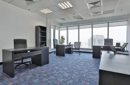 Office Space - Studio - 2 Bathrooms for rent in Al Jassim Tower - C-Ring Road - Al Sadd - Doha