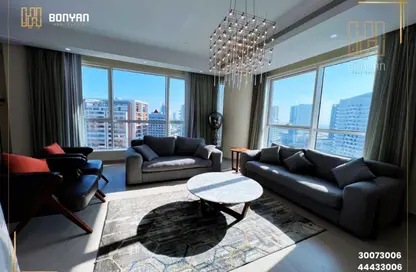 Apartment - 3 Bedrooms - 4 Bathrooms for rent in Lusail Marina Heights - Marina District - Lusail