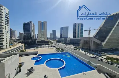 شقة - غرفة نوم - 2 حمامات للايجار في منطقة المارينا - الوسيل