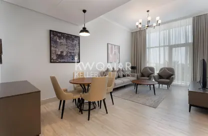 Apartment - 1 Bedroom - 2 Bathrooms for rent in Lusail Marina Heights - Marina District - Lusail