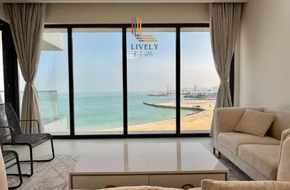 Apartment - 1 Bedroom - 2 Bathrooms for rent in Lusail Marina Heights - Marina District - Lusail