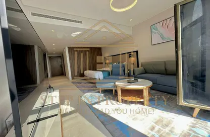 شقة - 1 حمام للايجار في البلاج الجنوبي - البلاج - جزيرة اللؤلؤة - الدوحة