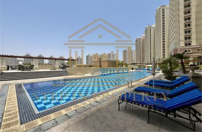 Apartment - Studio - 1 Bathroom for rent in Viva West - Viva Bahriyah - The Pearl Island - Doha