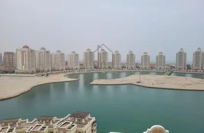 صورة لـ منظر مائي. شقة - 3 غرف نوم - 4 حمامات للبيع في فيفا غرب - فيفا بحرية - جزيرة اللؤلؤة - الدوحة ، صورة رقم 1