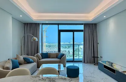 Apartment - 1 Bedroom - 2 Bathrooms for rent in Lusail Marina Heights - Marina District - Lusail