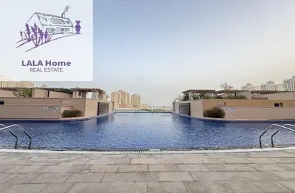 Apartment - 3 Bedrooms - 4 Bathrooms for rent in Viva Central - Viva Bahriyah - The Pearl Island - Doha
