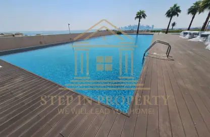 Apartment - 2 Bedrooms - 4 Bathrooms for rent in Viva East - Viva Bahriyah - The Pearl Island - Doha