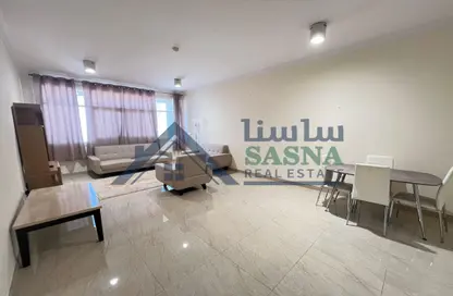 Living / Dining Room image for: Apartment - 1 Bedroom - 2 Bathrooms for rent in Fox Hills A13 - Fox Hills - Lusail, Image 1
