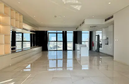 شقة - غرفة نوم - 2 حمامات للايجار في برج سيف لوسيل 1 - سيف لوسيل - مدينة اللسيل - الوسيل