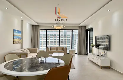 Apartment - 1 Bedroom - 1 Bathroom for rent in Marina Tower 21 - Marina District - Lusail