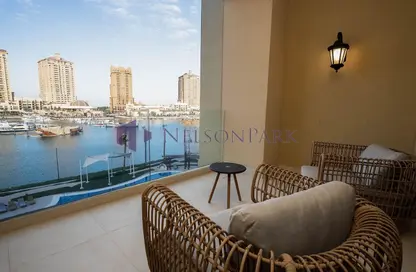 شقة - 3 غرف نوم - 5 حمامات للايجار في The St. Regis Marsa Arabia Island - Marsa Arabia - جزيرة اللؤلؤة - الدوحة