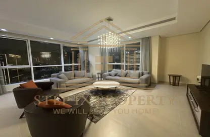 Apartment - 2 Bedrooms - 4 Bathrooms for rent in Lusail Residence - Marina District - Lusail