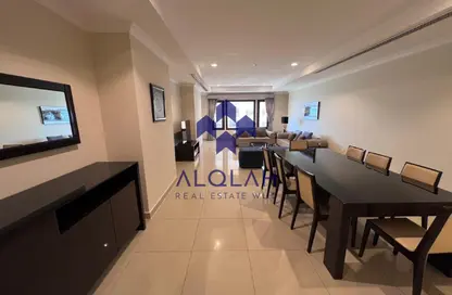 Apartment - 1 Bedroom - 2 Bathrooms for rent in West Porto Drive - Porto Arabia - The Pearl Island - Doha