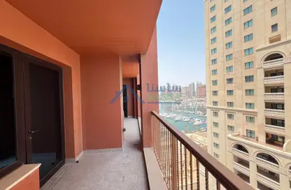 شقة - 2 غرف نوم - 2 حمامات للايجار في وان بورتو ارابيا - بورتو أرابيا - جزيرة اللؤلؤة - الدوحة