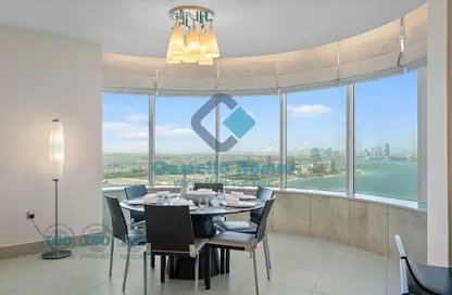 Apartment - 3 Bedrooms - 4 Bathrooms for rent in West Bay Tower - West Bay - West Bay - Doha