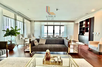 شقة - 3 غرف نوم - 4 حمامات للايجار في برج سيف لوسيل 1 - سيف لوسيل - مدينة اللسيل - الوسيل